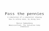 Pass the pennies - Lean game simulation