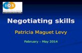 Negotiation skills - Key concepts when planning a negotiation