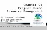 Information Technology Project Management - part 09