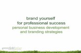Brand Yourself – Personal Business Development & Branding Strategies for Professional Success