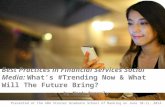 Best Practices in Financial Services Social Media: What's Trending Now and What Will the Future Bring?