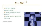 E=Mc2 Talent Acquisition Model