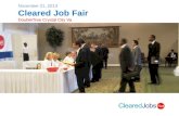 Nov 21 Crystal City Cleared Job Fair, Security Clearance Briefings, Resume Reviews