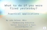 What to do if you were fired yesterday