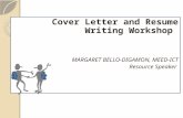 Coverletter resumewriting