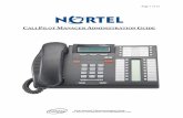 Nortel CallPilot Manager (OnLine Admin)