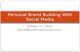 Personal Brand Building with Social Media