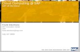 Cloud Computing at SAP