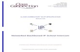 CLASS CONNECTION ™ ES IP SPECIFICATION