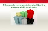 4 reasons to integrate automated quoting system slideshare