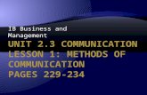 Bm Unit 2.3 Communication