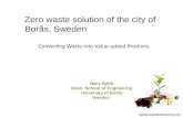 Zero waste solution of the city of Boras, Sweden - Hans Björk