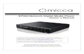 Micca EP950 User Manual