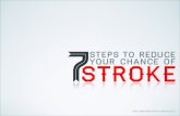 7 Steps To Reduce Stroke Infographic Presentation