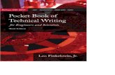 Pocket Book of Technical Writing for Engineers and Scientists 3rd Edition Copy