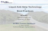 Harnish Liquid Anti-Strip Tech. & Best Practices- NCAUPG