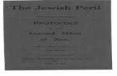 The Jewish Peril - Protocols of the Learned Elders of Zion - 5th Ed - 107pgs (1921)