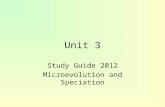 Unit 3 Study Guide 2012