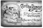 Juan Alais - Capitan Burgos for guitar - sheet music