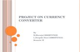 Ppt on Currency Converter