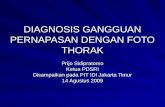 Diagnosis Gangguan Pernafasan Dengan Foto Thorax
