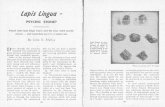 Fate Magazine July 1956 - Lapis Lingua - Psychic Stone (Edgar Cayce) by John Malloy