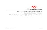 Microchip PIC32MX5XX/6XX/7XX Family Data Sheet
