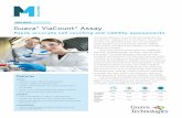 Guava ViaCount Assay - Rapid, Accurate Cell Counting & Viability Assessments