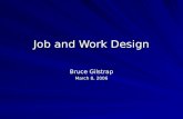 A motivational perspective on job and work design