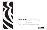 Zebra ZPL Programming language