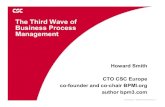 The Third Wave of Business Process Management