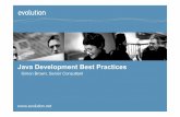 Java Development Best Practices