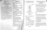 Oregon Scientific BA112 electronic barometer instruction manual