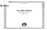 Scriabin A  Le poeme du feu, Prometheus, Op  60 (orchestra music score)