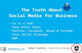 Deakin Uni - Truth about social media for business