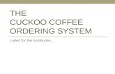 Cuckoo Coffee Workflow and Wireframes
