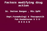 Factors Modifying Drug Actions,Blok BBS 251110