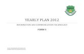ICT Form 5_Yearly Plan 2012