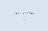 Peer feedback(1) 3