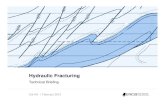 ERCB Hydraulic Fracturing Technical Briefing