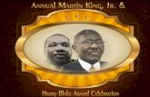 2012 Martin Luther King Jr / Harry Blake Award Recipients