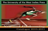 University of the West Indies Press Catalogue 2010-2011