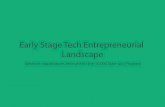 Early Stage Tech Entrepreneurial Landscape