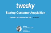 Startup Customer Acquisition - Marketing Channels for Startups