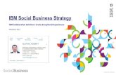 IBM Social Business Strategy by Robert Blatnik, BG, IBM Connections event