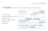 Spark: Web 2.0 Tools for the Entire Tufts - NERCOMP - Northeast ...