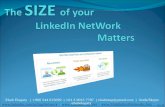 The SIZE of your LinkedIn Network Matters