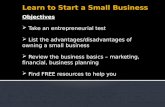FAQ's About Starting a Small Business