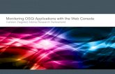 Monitoring OSGi Applications with the Web Console