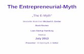 The entrepreneurial myth